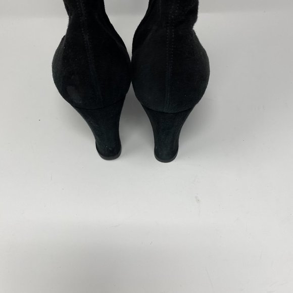 chanel suede knee high boots - Picture 5 of 10